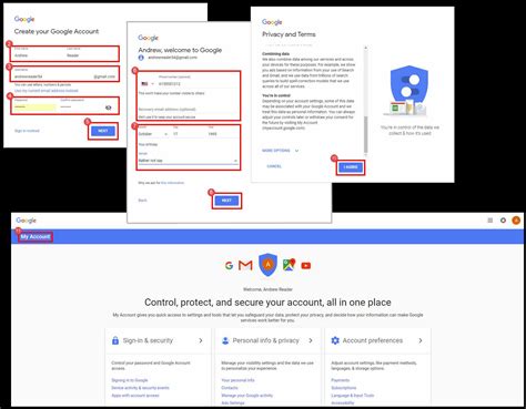 steps how to create a gmail account pdf PDF
