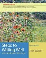 steps to writing well with additional readings enhanced edition Doc