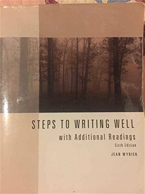 steps to writing well with additional readings with infotrac Epub