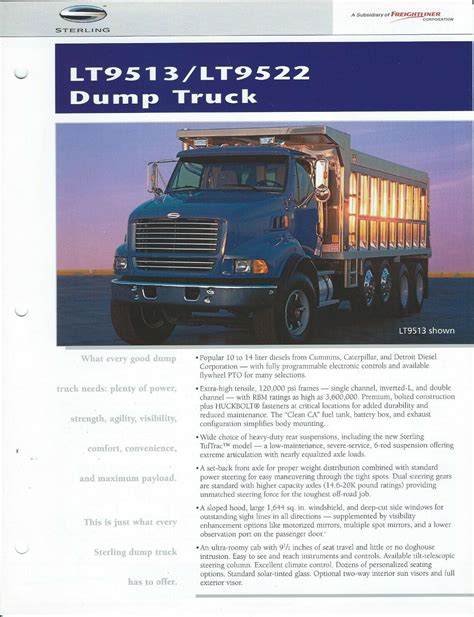 sterling trucks user manual Kindle Editon