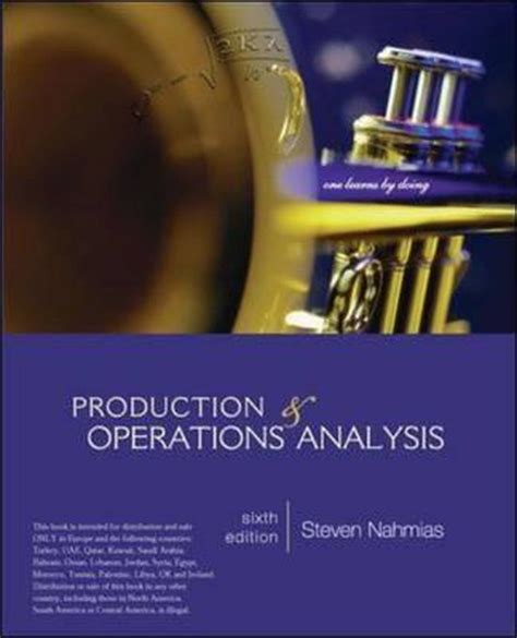 steven nahmias production and operations analysis Ebook PDF