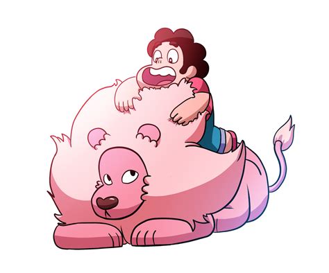 steven universe steven and lion