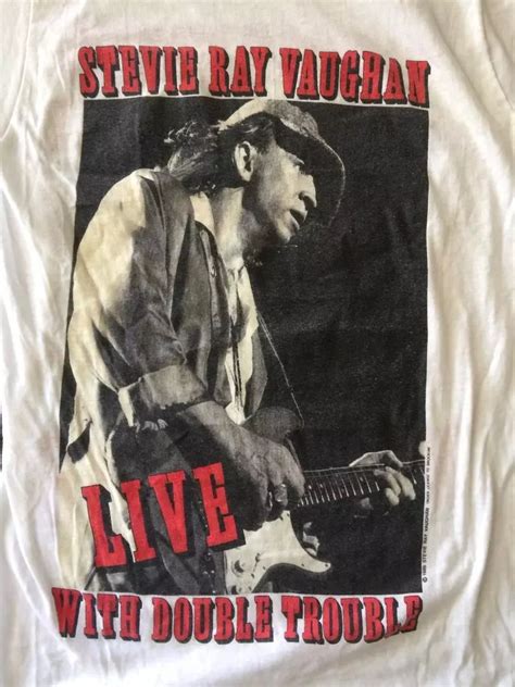 stevie ray vaughan tour shirt