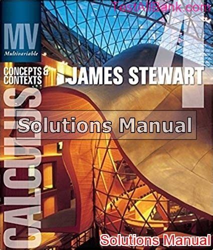 stewart calculus concepts contexts solutions manual Reader