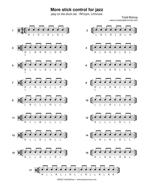 stick control for the snare drummer Doc