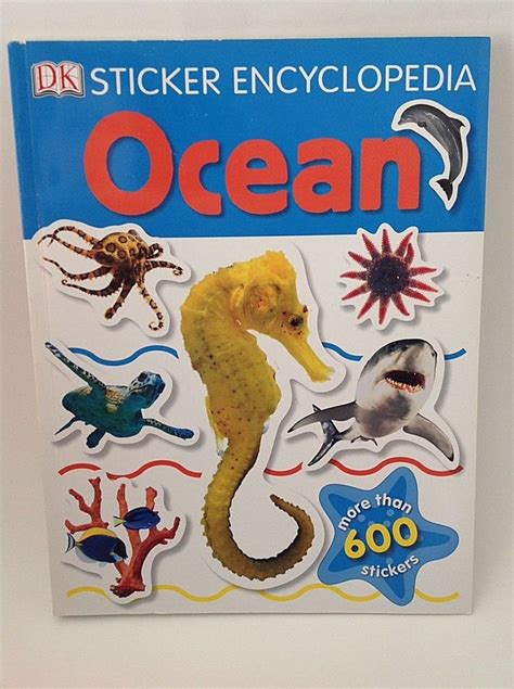 sticker encyclopedia ocean Kindle Editon