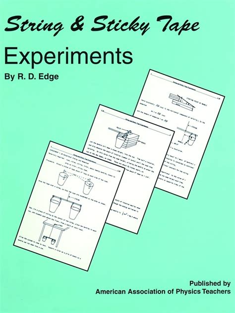 sticky tape experiments lab the physics classroom Epub