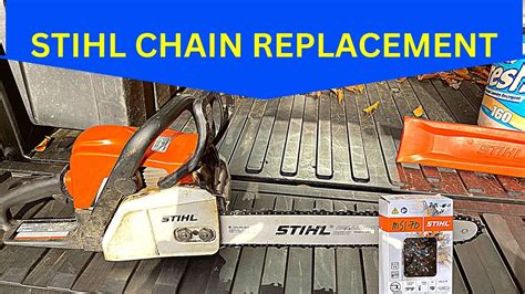 stihl chainsaw replacement chain Kindle Editon