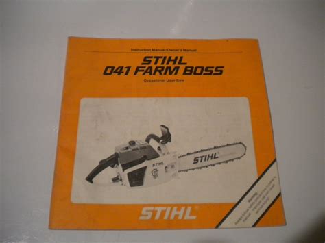 stihl farm boss manual Kindle Editon