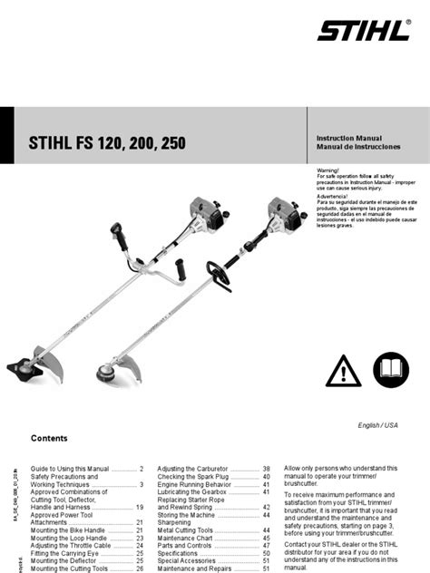 stihl fs 200 service manual pdf Kindle Editon