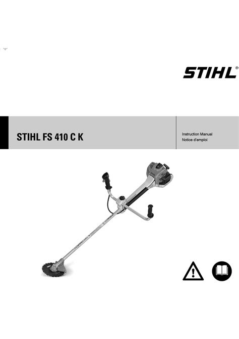 stihl fs 410 instruction manual pdf Kindle Editon