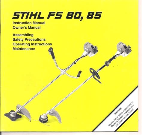 stihl fs 440 manual PDF