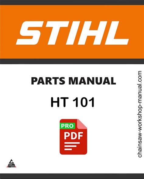 stihl ht 101 manual Kindle Editon