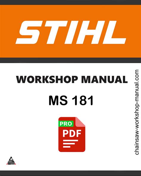 stihl ms 181 service manual pdf Doc