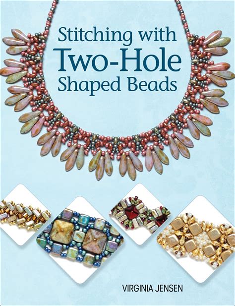 stitching with two hole shaped beads Reader