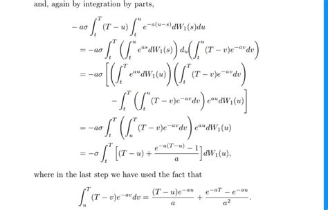 stochastic integrals stochastic integrals Doc