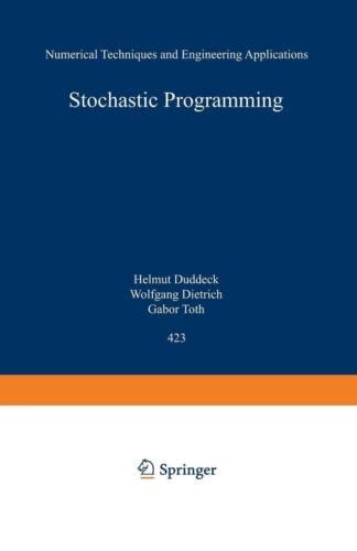 stochastic programming numerical techniques and engineering applications Epub