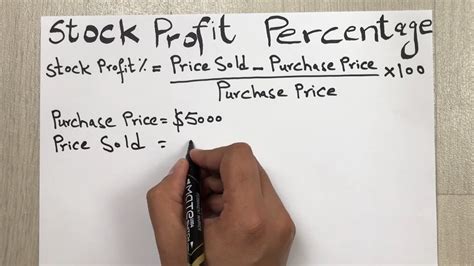 stock calculator profit