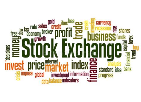 stock exchange words