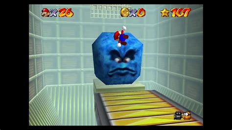 stomp on the thwomp mario 64