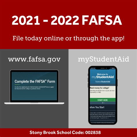 stony brook fafsa code