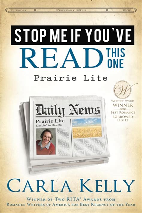 stop me if youve read this one prairie lite PDF