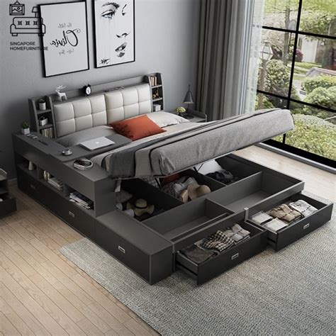 storage bed frame singapore