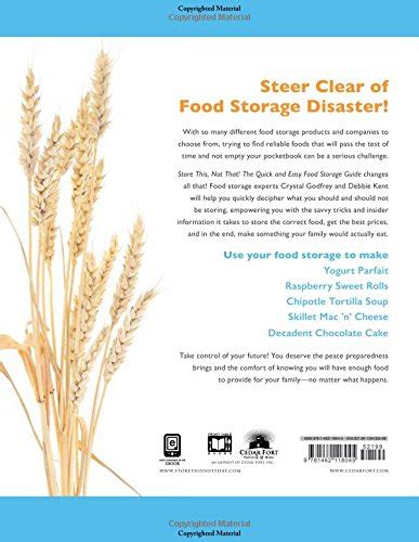 store this not that the quick and easy food storage guide PDF