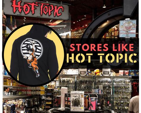 stores like hot topic