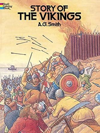story of the vikings coloring book dover pictorial archive Kindle Editon