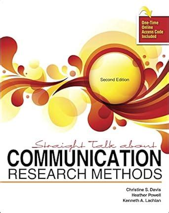 straight talk about communication research methods Epub