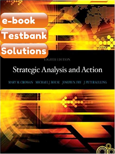 strategic analysis and action 8th edition Kindle Editon