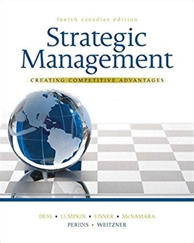 strategic management and competitive advantage 4th edition pdf Ebook Doc