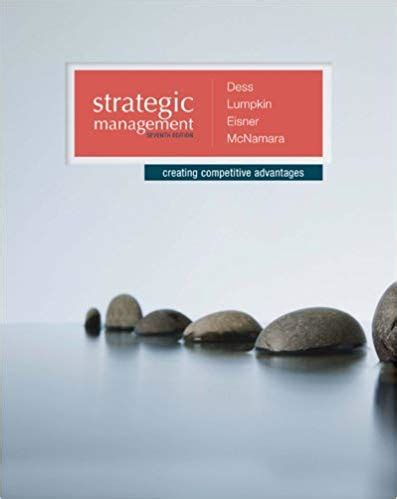 strategic management creating instructor manual PDF