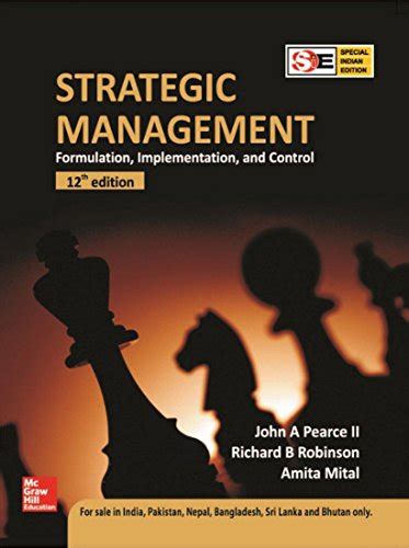 strategic management formulation implementation and control Ebook Kindle Editon