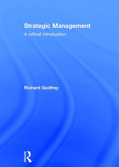 strategic management introduction richard godfrey Epub