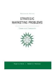 strategic marketing problems Ebook PDF