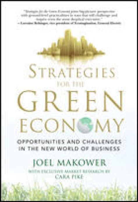 strategies for the green economy opportunities and challenges in the new world of business Kindle Editon