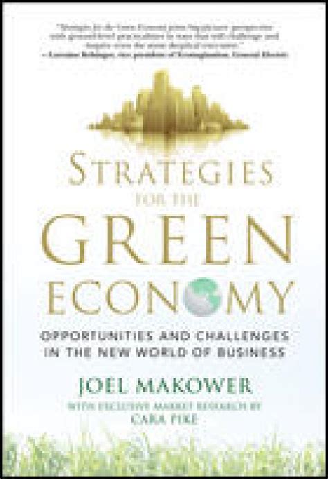 strategies for the green economy opportunities and challenges in the new world of business Kindle Editon