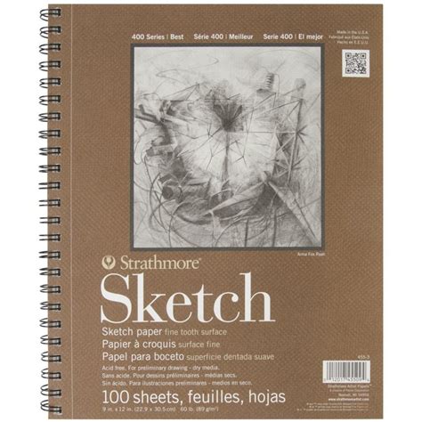 strathmore series 400 sketch pads 9 in x 12 in pad of 100 Reader