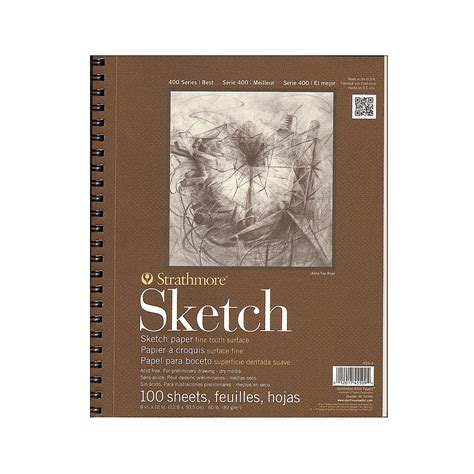 strathmore series 400 sketch pads 9 in x 12 in pad of 100 Reader