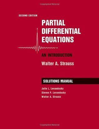 strauss partial differential equations solution manual Reader