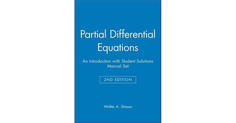 strauss partial differential equations solution manual pdf Epub