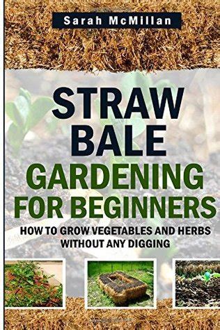 straw bale gardening for beginners how to grow vegetables and herbs without any digging Doc