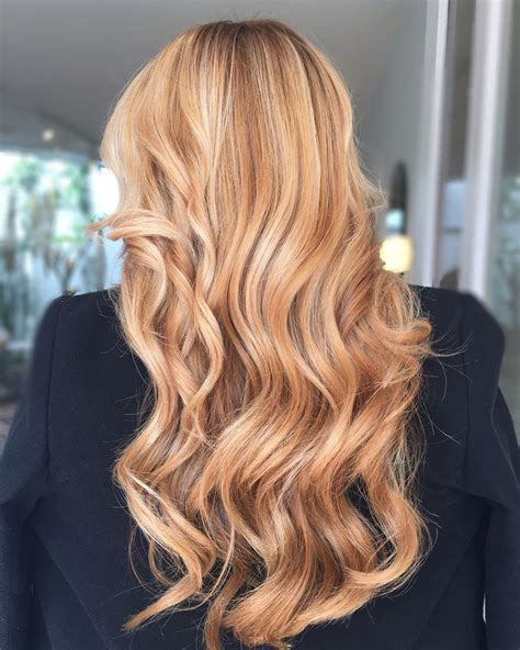 strawberry blonde hair color highlights