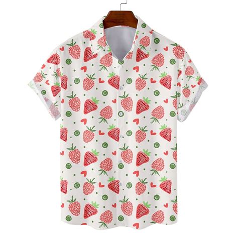 strawberry shirt men