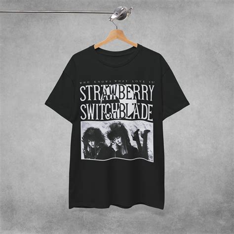 strawberry switchblade t shirt