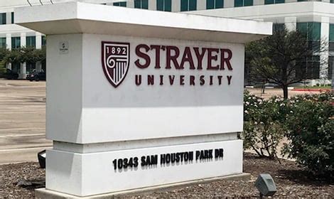 strayer university in houston