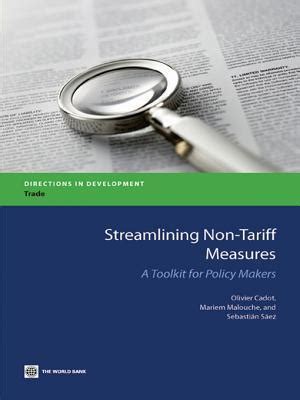 streamlining non tariff measures streamlining non tariff measures Doc
