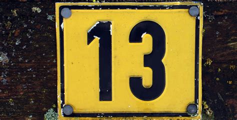 street number 13